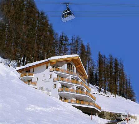 Hotel Garni Aurora Samnaun Eksteriør bilde